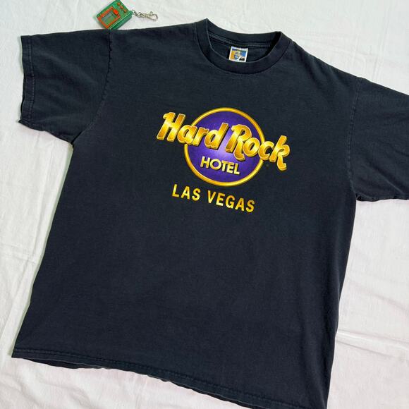 Vintage 90's Hard Rock Las Vegas T-Shirt - XL - Picture 1 of 5